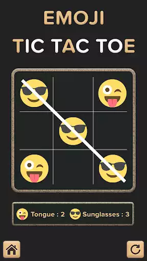 Play TicTacToe Emoji  and enjoy TicTacToe Emoji with UptoPlay