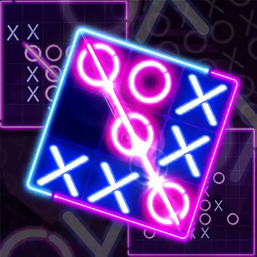 Play Tic Tac Toe Glow Online Game APK