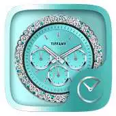 Free play online Tiffany GO Clock Theme APK