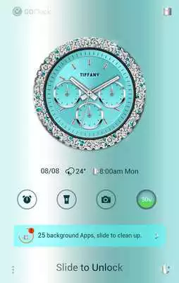 Play Tiffany GO Clock Theme