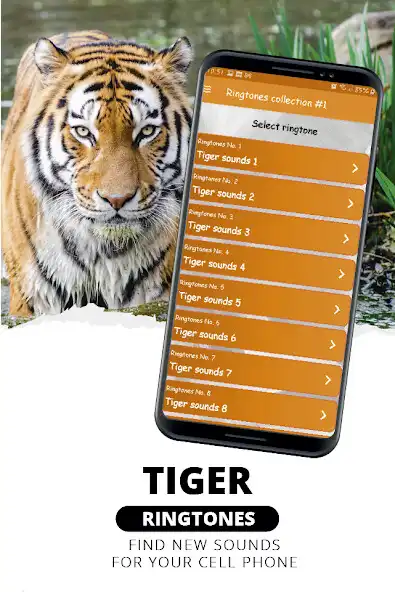 Play Tiger ringtones, tiger sounds as an online game Tiger ringtones, tiger sounds with UptoPlay