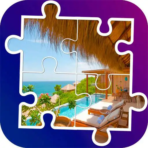 Play Tile puzzle - beach villa APK