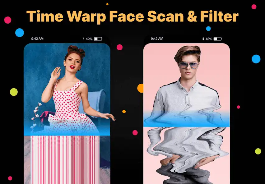 Play Time Warp Face Scan  Filter  and enjoy Time Warp Face Scan  Filter with UptoPlay