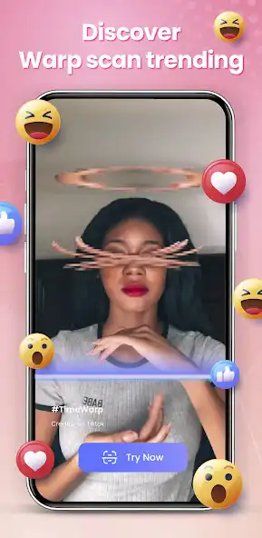 Play Time Warp Scan - Face Filter  and enjoy Time Warp Scan - Face Filter with UptoPlay