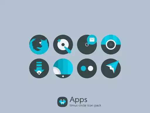 Play Timus Circle: Dark Icon Pack  and enjoy Timus Circle: Dark Icon Pack with UptoPlay