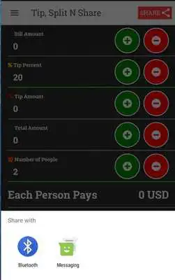 Play Tip Split N Share Calculator