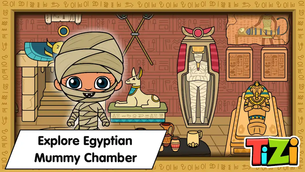 Play Tizi Town: Ancient Egypt Games as an online game Tizi Town: Ancient Egypt Games with UptoPlay