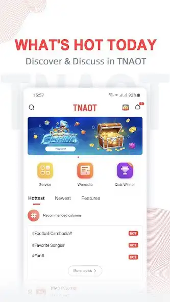 Play TNAOT - Khmer Content Platform  and enjoy TNAOT - Khmer Content Platform with UptoPlay