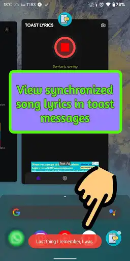 Play Toast Lyrics - View synced lyrics as toast message as an online game Toast Lyrics - View synced lyrics as toast message with UptoPlay