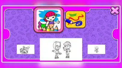 Play Toca Boca Coloring Book as an online game Toca Boca Coloring Book with UptoPlay