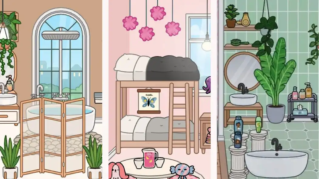 Play Toca Boca House Idea as an online game Toca Boca House Idea with UptoPlay