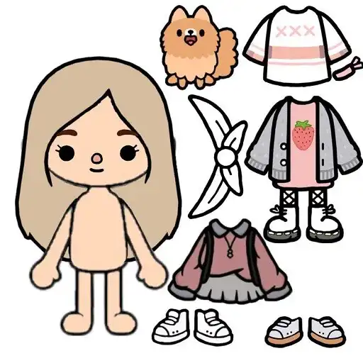 Play Toca Boca Paper Doll APK