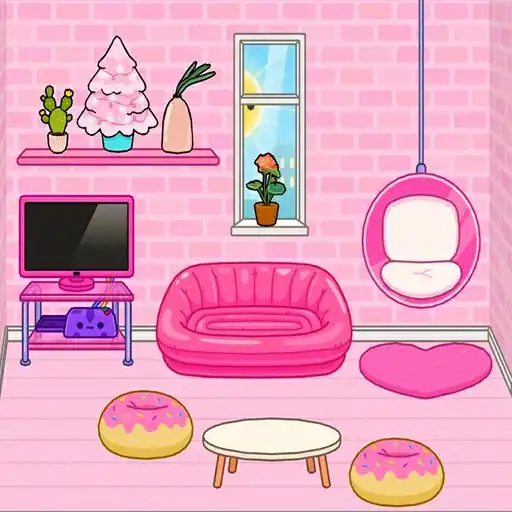 Play Toca Boca Pink Room Ideas APK