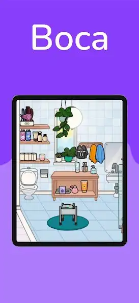 Play Toca Boca Room Ideas HD as an online game Toca Boca Room Ideas HD with UptoPlay