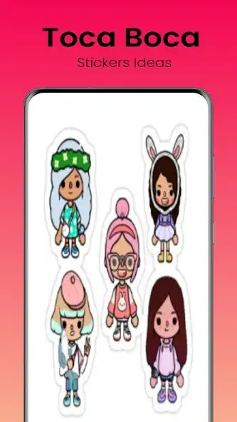 Play Toca Boca Stickers Ideas as an online game Toca Boca Stickers Ideas with UptoPlay