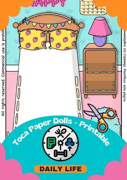 Play Toca : Daily Life Paper Doll as an online game Toca : Daily Life Paper Doll with UptoPlay