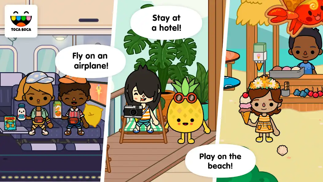 Play Toca Life: Vacation  and enjoy Toca Life: Vacation with UptoPlay