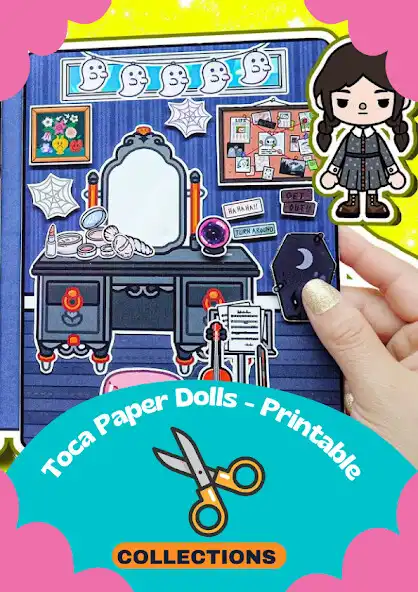 Play Toca : Paper Doll Collections  and enjoy Toca : Paper Doll Collections with UptoPlay