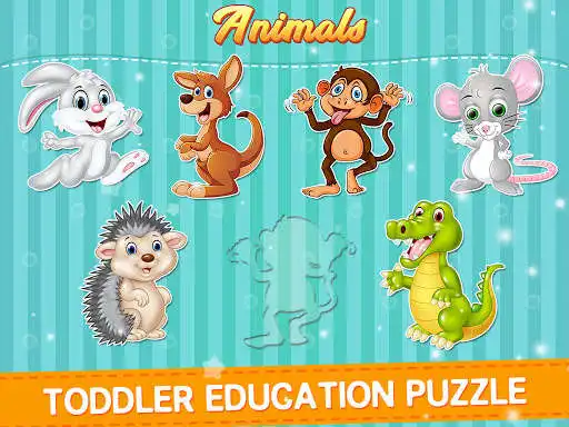 Play Toddler Education Puzzle Game as an online game Toddler Education Puzzle Game with UptoPlay