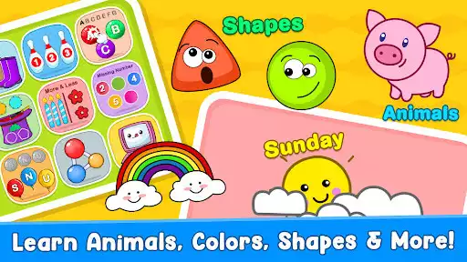 Play Toddler games for 2+ year olds as an online game Toddler games for 2+ year olds with UptoPlay