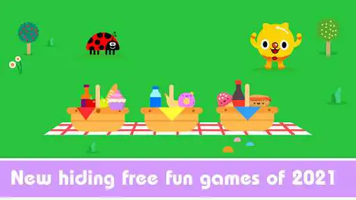 Play Toddler Games - Hide and Seek as an online game Toddler Games - Hide and Seek with UptoPlay