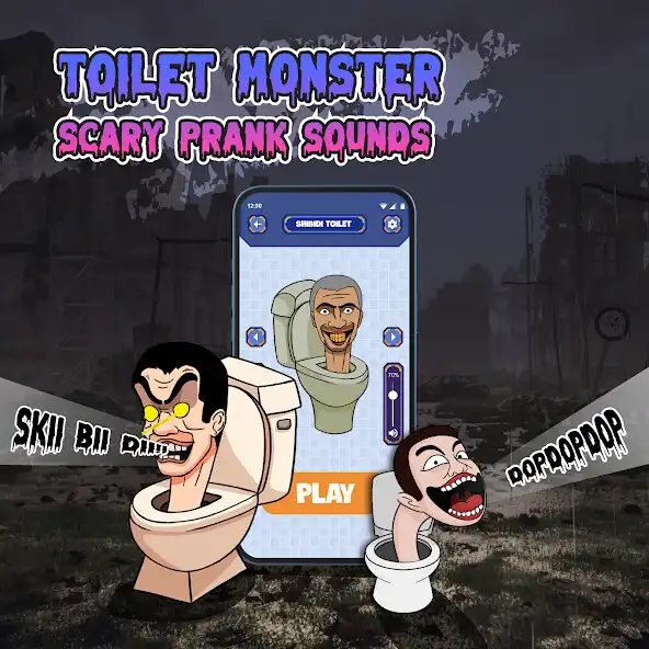 Play Toilet Monster Prank Sounds  and enjoy Toilet Monster Prank Sounds with UptoPlay