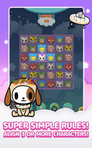 Play tokidoki friends : Match 3 Puzzle as an online game tokidoki friends : Match 3 Puzzle with UptoPlay