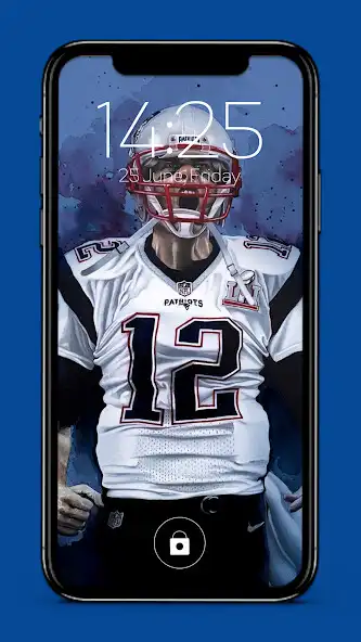 Play Tom Brady Fanart Screen Lock as an online game Tom Brady Fanart Screen Lock with UptoPlay