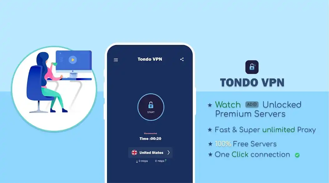 Play Tondo VPN – Secure Server  and enjoy Tondo VPN – Secure Server with UptoPlay