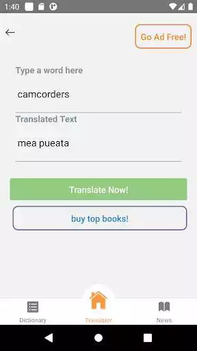 Play Tonga English Translator as an online game Tonga English Translator with UptoPlay