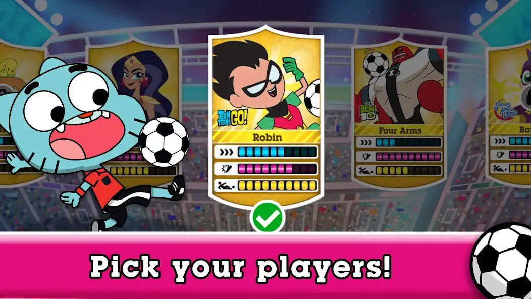 Play Toon Cup - Football Game as an online game Toon Cup - Football Game with UptoPlay