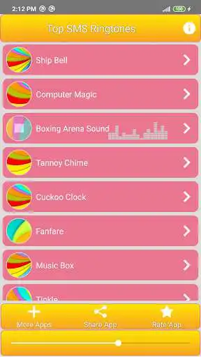 Play Top SMS Ringtones