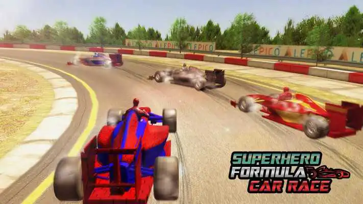 Play Top Speed Superhero Formula Car: Simulator Game