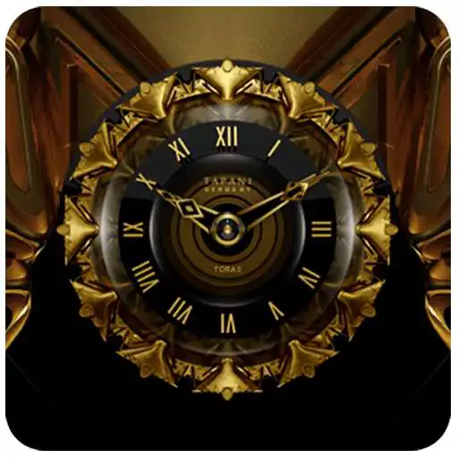 Free play online TORAS Luxury Clock Widget  APK