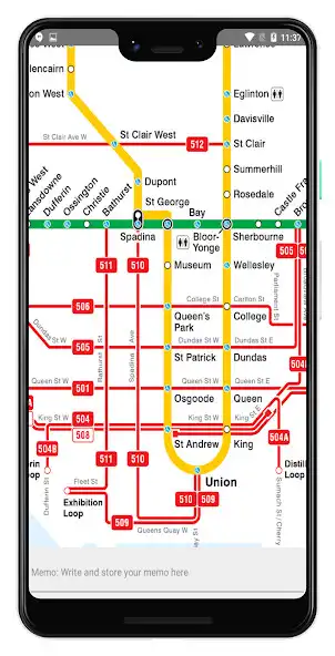 Play TORONTO SUBWAY STREETCAR MAP as an online game TORONTO SUBWAY STREETCAR MAP with UptoPlay