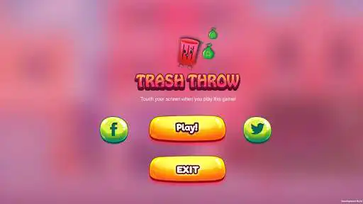 Play Touch game - Trash Throw