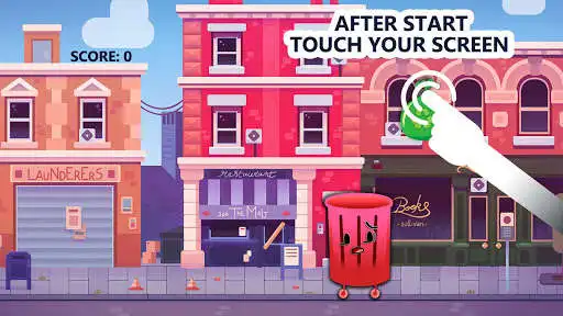 Play Touch game - Trash Throw