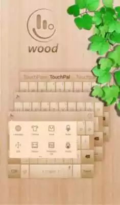 Play TouchPal Natural Wood Theme