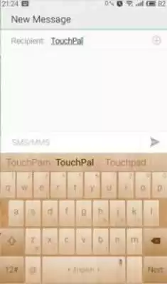 Play TouchPal Natural Wood Theme