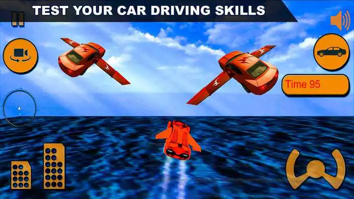 Play Tourist Flying Car Simulation