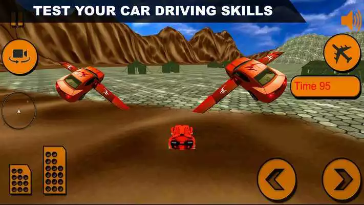 Play Tourist Flying Car Simulation