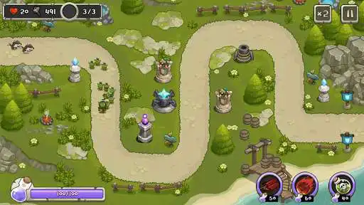 Play Tower Defense King as an online game Tower Defense King with UptoPlay