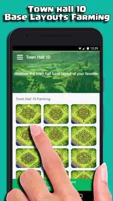 Play Town Hall 10 Base Layouts Farming