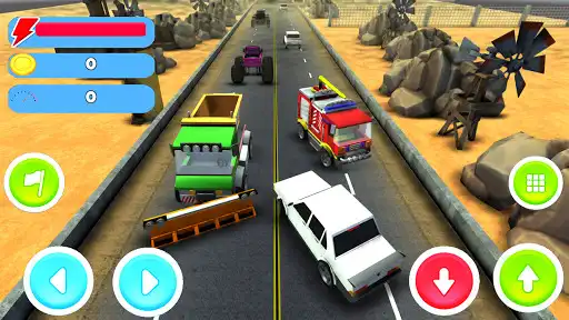 Play Toy Truck Drive as an online game Toy Truck Drive with UptoPlay