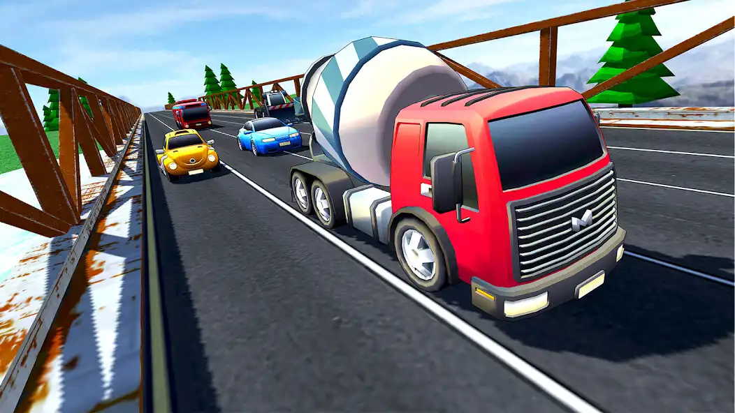 Play Toy Truck Racer as an online game Toy Truck Racer with UptoPlay