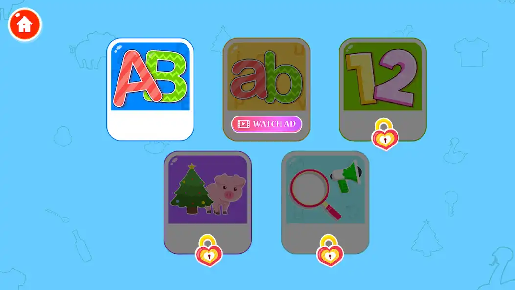 Play Tracing Alphabets for Kids: Learning ABCD, Numbers as an online game Tracing Alphabets for Kids: Learning ABCD, Numbers with UptoPlay