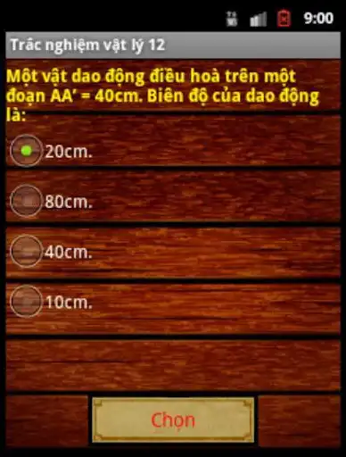 Play Trac nghiem on luyen vat ly 12  and enjoy Trac nghiem on luyen vat ly 12 with UptoPlay