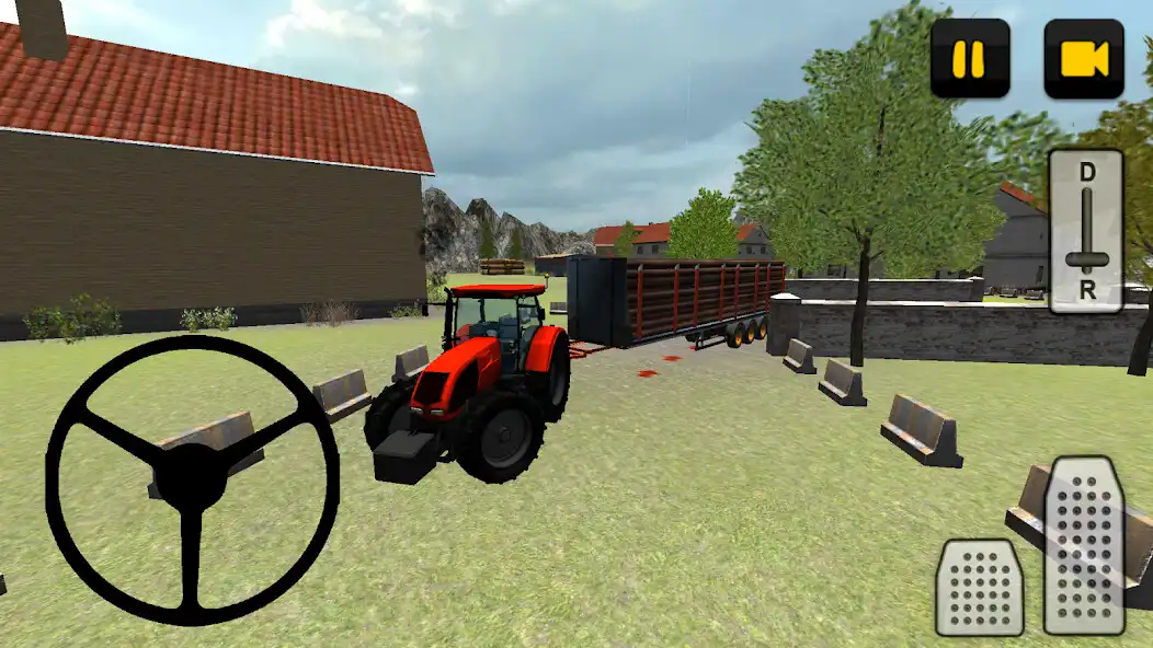 Play Tractor 3D: Log Transport  and enjoy Tractor 3D: Log Transport with UptoPlay