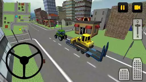 Play Tractor Driver 3D: City  and enjoy Tractor Driver 3D: City with UptoPlay