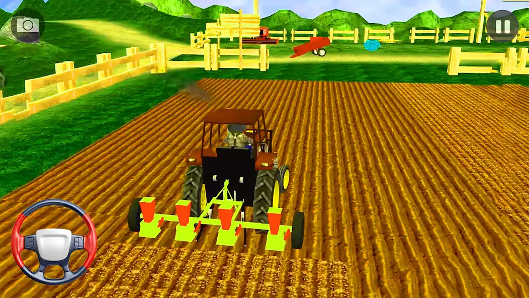 Play Tractor Games  Farming Games as an online game Tractor Games  Farming Games with UptoPlay